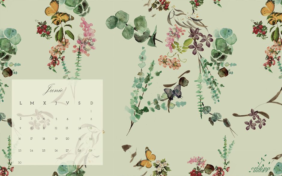 Fondo de pantalla descargable para Junio