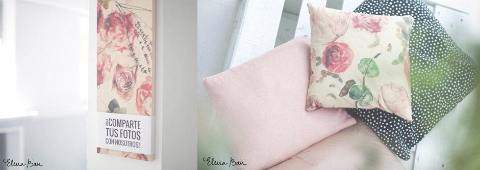 Cojines y deco textil de Cristina Maser por Elena Bau