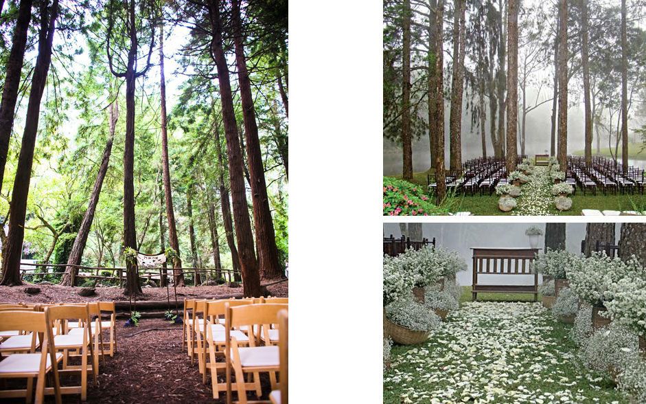 Una boda en el bosque: Sitio