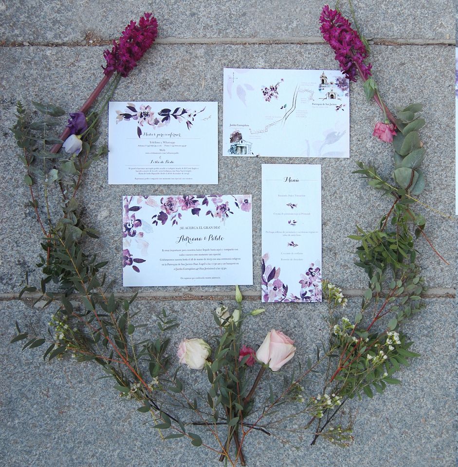 Una boda rústica con toque vintage