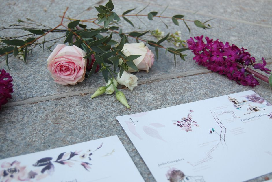 Una boda rústica con toque vintage