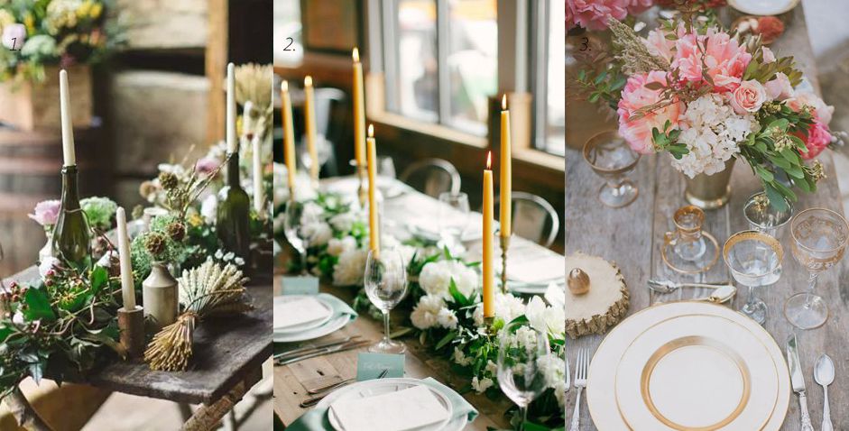 Una boda rústica con toque vintage