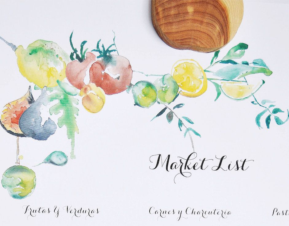 Una lista de la compra especial