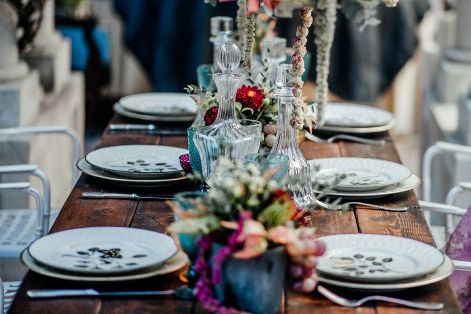 Minuta de boda en acuarela. Sí, quiero.