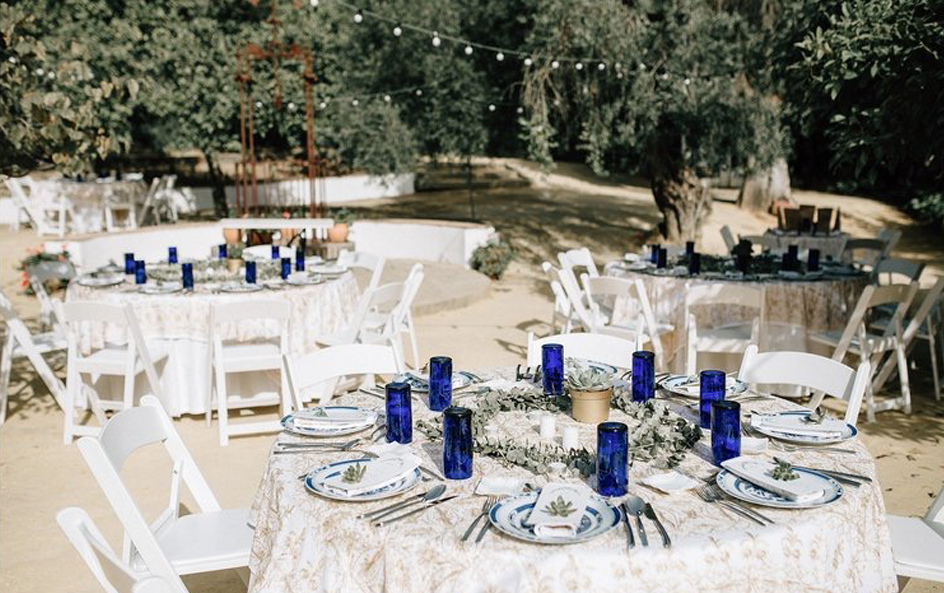 Papelería de boda mediterránea con olivos y eucaliptos en acuarela