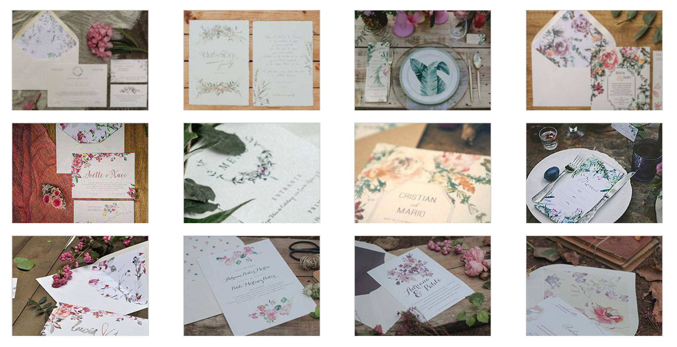 Presupuesta el diseño e impresión de tus invitaciones de boda